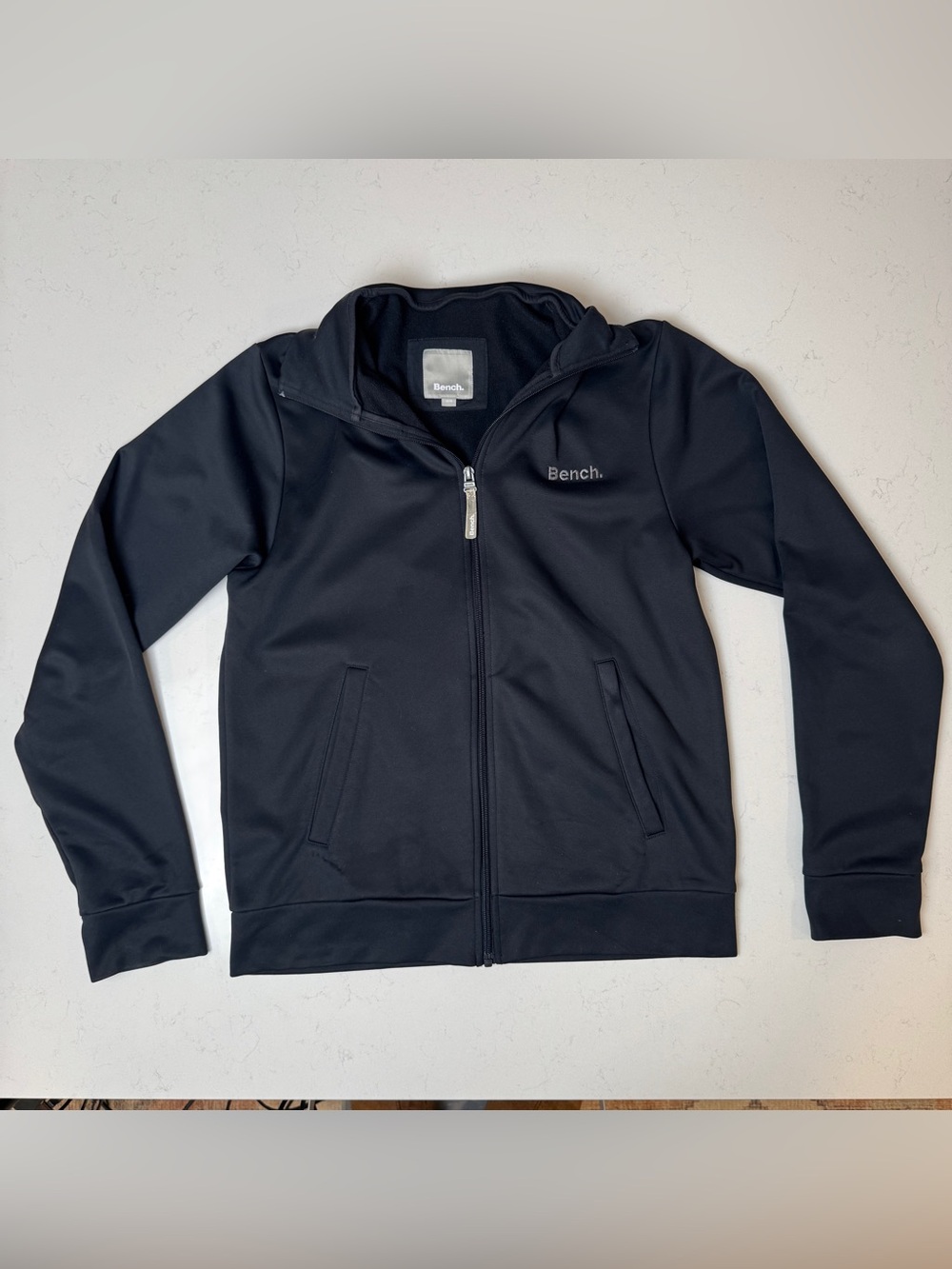 Bench Kids Black Full-Zip Performance Jacket